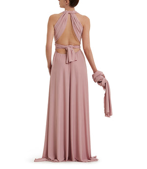 Powder pink party dress