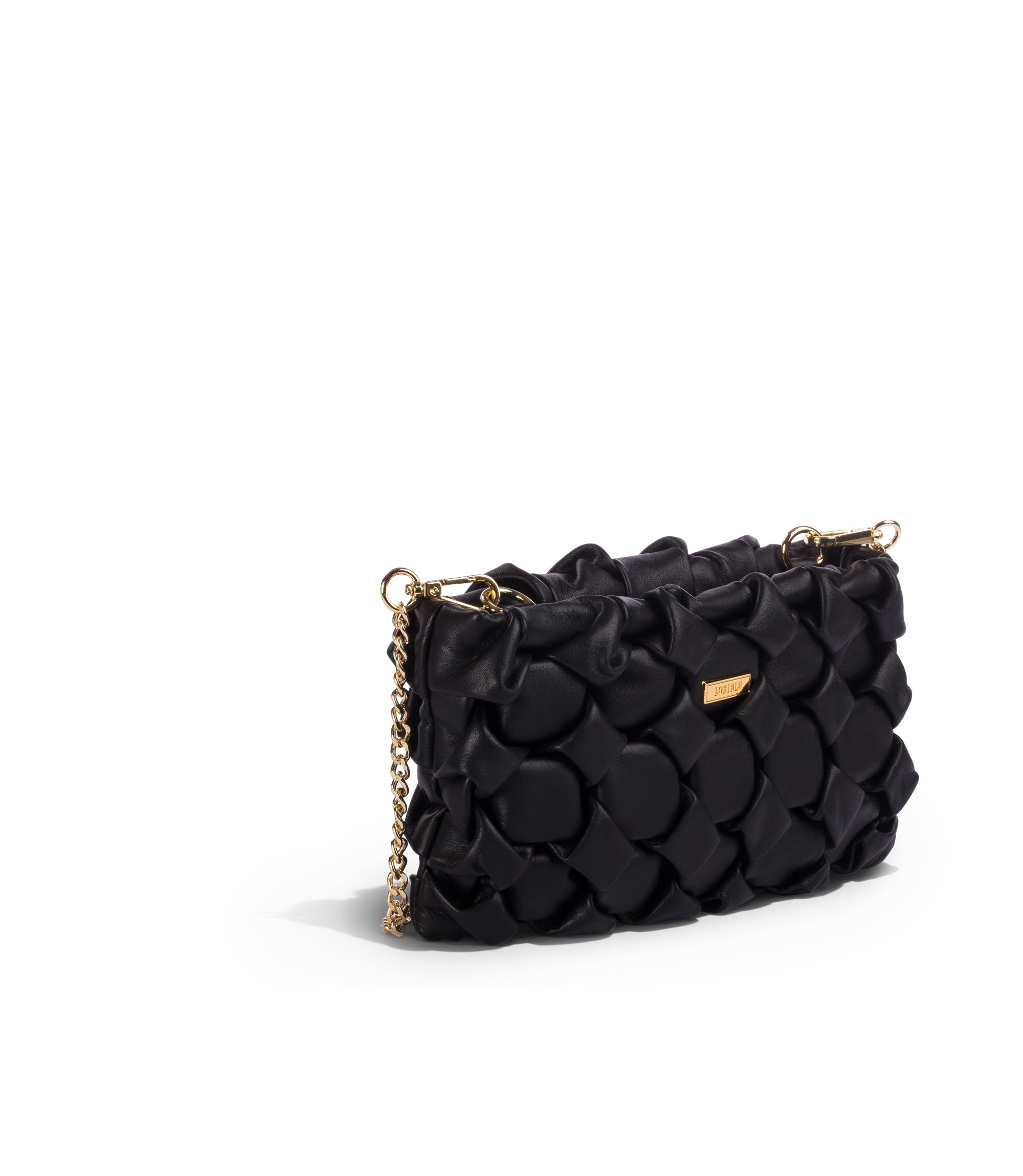 Black suede and leather bag – Loriblu.com