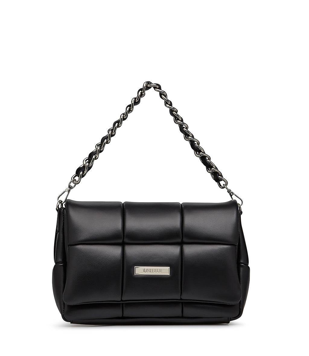 Silk handbag LORIBLU Black in Silk - 26363294